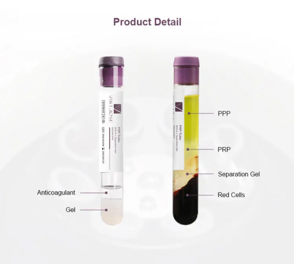 9ml 10ml PRP Vacutainer Tubes Price Blood Collection PRP Tube