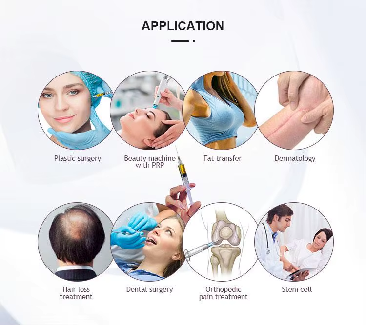 Plasma Gel Maker with Filler for PRP Hair Treatment