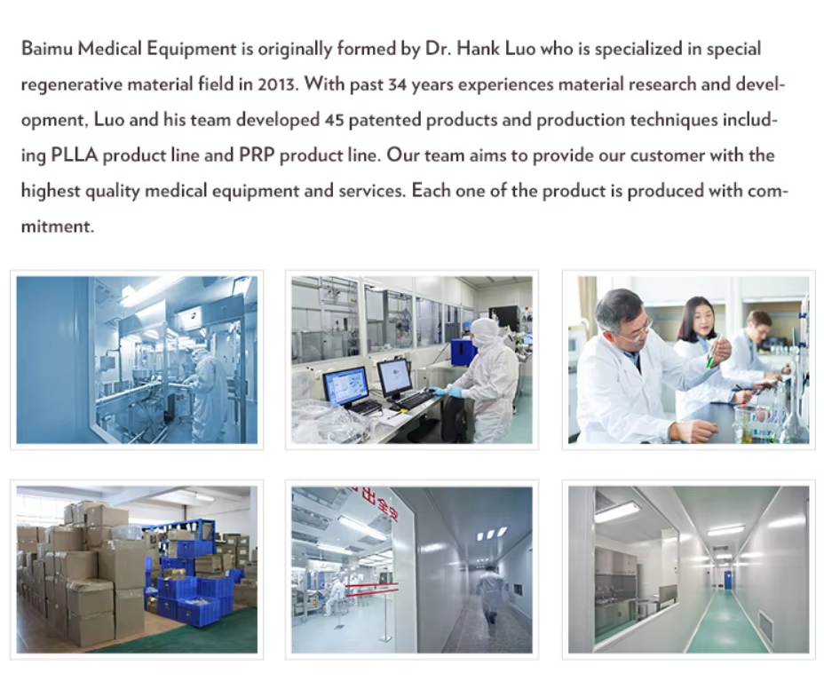 Plasma Gel Maker with Filler for PRP Hair Treatment